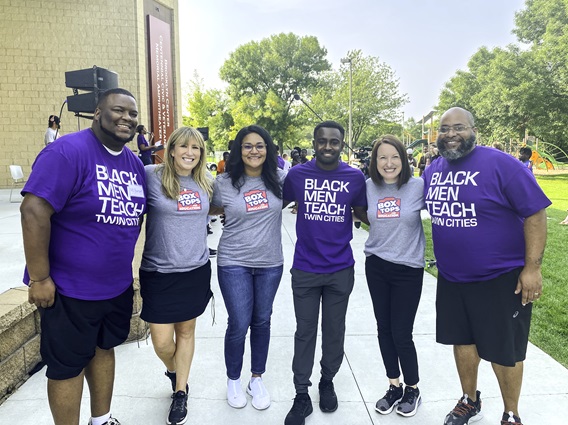 Box Tops with Black Men Teach fellows
